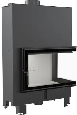 Zdjęcie produktu dla Kominek z płaszczem wodnym MBO Prawy 15 kW Ø 200