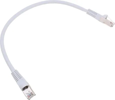 Zdjęcie produktu dla NETTRIXX - Cablepatch CAT6A SFTP 30 cm biały - 550009