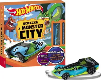 Immagine prodotto di Hot Wheels Fuga da Monster City Set di gioco