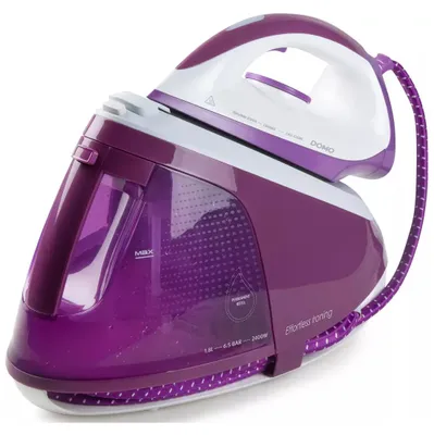 Produktbild von Domo DO7115S, 2400 W, 330 g/min, Keramik-Bügelsohle, 6,5 bar, 1,8 l, 150 g/min