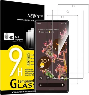 Obrázok produktu pre Ochranné sklo Google Pixel 6 s tvrdosťou 9H 0,33 mm ultra-clear