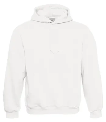 Obrázok produktu pre Pánska mikina, kapucňa - B&C HOODED - white - veľkosť 2XL