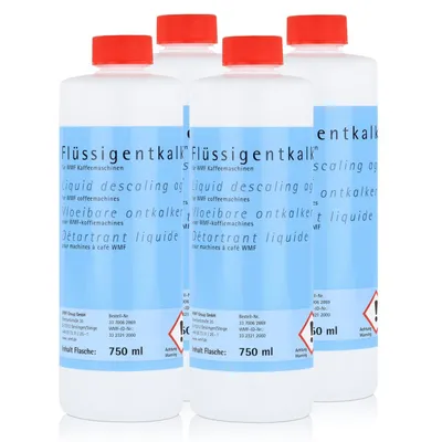 Produktbild von WMF Flüssigentkalker 750ml für WMF Kaffeemaschinen (4er Pack)