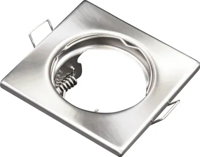 Produktbild von Einbaurahmen McShine "ER-74", Edelstahl gebürstet, 74x74mm, starr