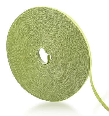 Productafbeelding van 20 M Plantenbinders, Groen, 10 Mm - Hersluitbare Kabelbinders Voor Planten
