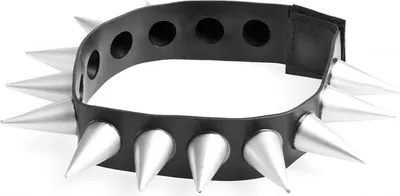 Produktbild von Gothic Halskette aus Metall mit Spitzen