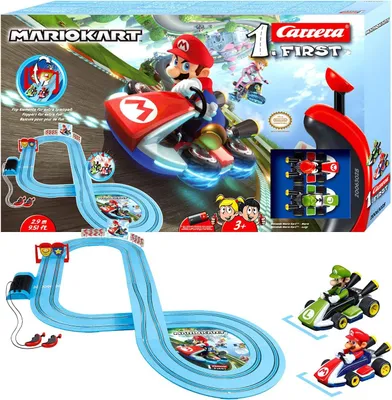 Image de Carrera 20063028 Carrera FIRST Nintendo Mario Kart 2,9 m 20063028