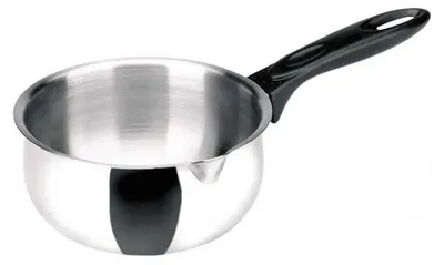 Image de Casserole Ibili-Classic, acier inoxydable 18/10/bakélite, 16 cm, 1,5 l, argent/noir