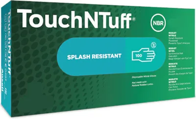 Image de Gants Ansell Touch 'n Tuff 92-500 Nitrile (100 pièces) 09 L