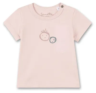 Produktbild von Sanetta Pure Mädchen T-Shirt rosa Smiley 62