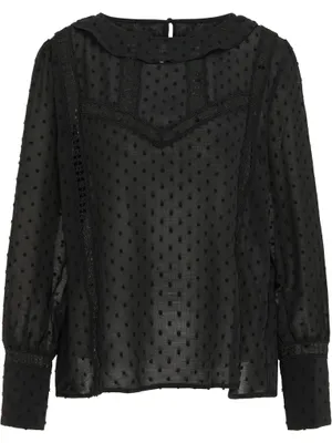 Produktbild von VANJA damen bluse - schwarz, XS