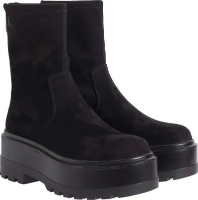 Image de Calvin Klein Jeans Bottines pour femmes YW0YW01602 0GJ Couleur : Noir Taille : 36