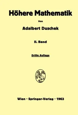 Obrázek produktu pro Vorlesungen über höhere Mathematik
