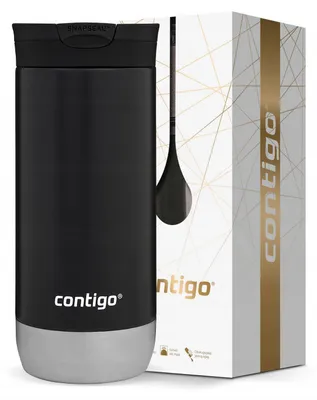 Produktbild von ContiGo! Huron 2.0 Thermobecher Schwarz 470ml Geschenkbox