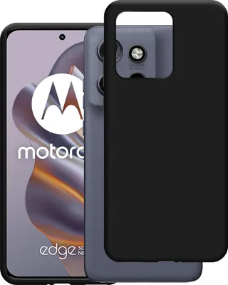 Produktbild von Hülle Motorola Edge 50 Neo Schutzhülle - Cazy - Schwarz