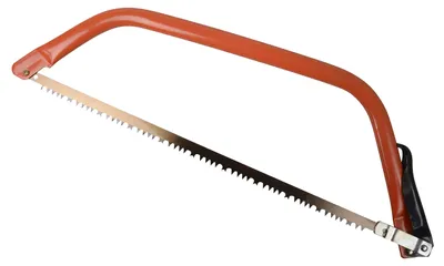Bügelsäge 535 mm, Kohlenstoffstahl, grob, schwarz/orange