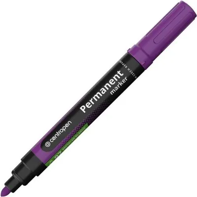 Zdjęcie produktu dla Centropen marker 8566 2.5mm alkoholová báze, cena za 1ks fialový