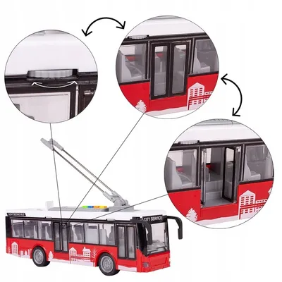 Image de TROLLEYBUS : Moins de bruit, ouverture de porte