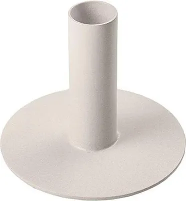 Produktbild von INNA-GLAS Kerzenhalter Hilarius für Stabkerzen bis 2,5cm, Schlamm, 8cm, Ø6cm - Metall Kerzenständer