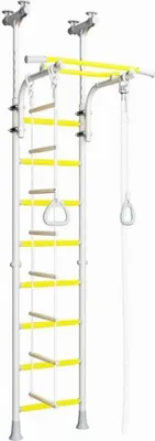 Produktbild von Wallbarz Family 4D Sprossenwand weiß, EG-KSK-004W