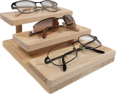 Produktbild von Brillenständer Brillendisplay Brillenhalter Verkaufsständer mit 3 Plattformen