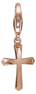 Produktbild von Esprit Anhänger Charms Silber Rosé Belief Kreuz ESCH91431B000