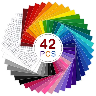 Image de Plotterfolie adhésive - 30,5 x 20,5 cm - Couleur