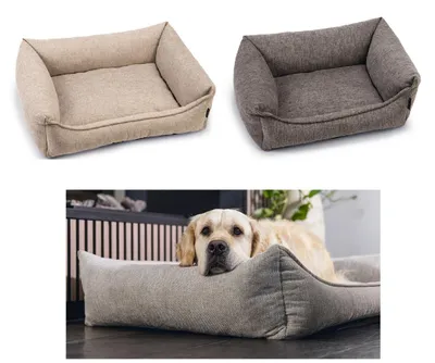 Produktbild von Beeztees Zia Orthopädisches Hundebett, Farbe:grau, Größe:100 x 80 cm