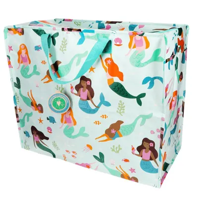 Produktbild von Rex London XXL Aufbewahrungstasche Meerjungfrau Tasche ca. 55x48x28cm Jumbotasche