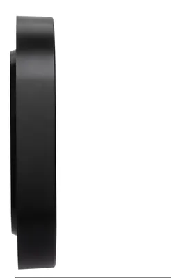 Productafbeelding van TFA Dostmann Quartz wandklok 60.3076, 28 cm, minimalistisch, analoog, zwart