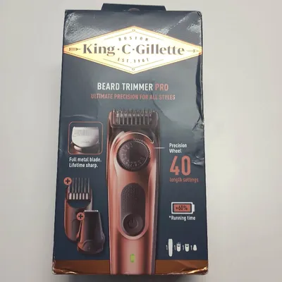 Produktbild von King C. Gillette Elektrisches Rasieren Shave Pro Präzisionsauswahl Bartpflege Ultimate