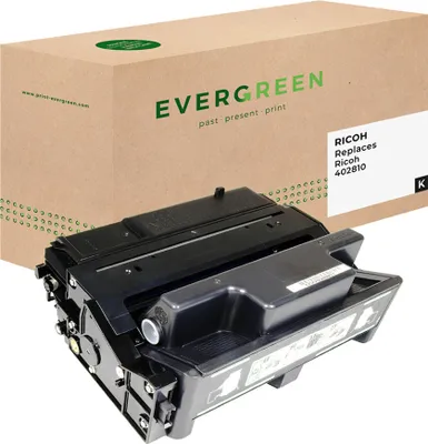 Obrázek produktu pro EVERGREEN EGTR407340E EVERGREEN toner EGTR407340E nahrazuje RICOH 407340, černý