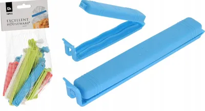 Produktbild von Clips zum Verschließen von Lebensmittelverpackungen 18 Stück
