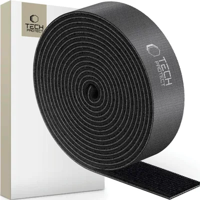 Immagine prodotto di Tech-Protect Organizzatore di cavi in velcro 300 cm nero