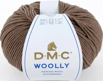 Productafbeelding van DMC "Woolly" garen, gemaakt van merinowol – 100% wol uit Australië, nummer 488 (kleur 113)
