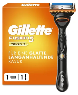 Immagine prodotto di Rasoio Gillette da uomo Fusion5 Power con impugnatura e lame ricaricabili