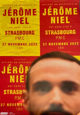 Image de Jérôme NIEL - Spectacle 2022 - AFFICHE / POSTER - 84x120cm