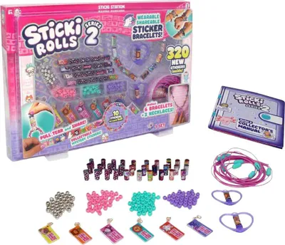Image de Sticki Rolls Bracelets Maken - 320 autocollants