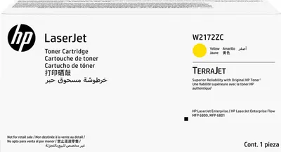 Zdjęcie produktu dla HP W2172ZC oryginalny wkład kontraktowy z żółtym tonerem LaserJet, 24000 stron(y), Żółty, 1 szt.