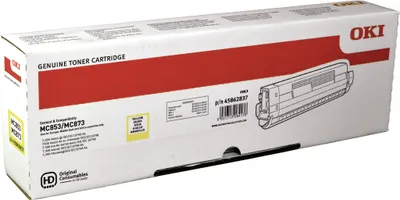 Produktbild von OKI 45862837, 7300 Seiten, Gelb, 1 Stück(e)