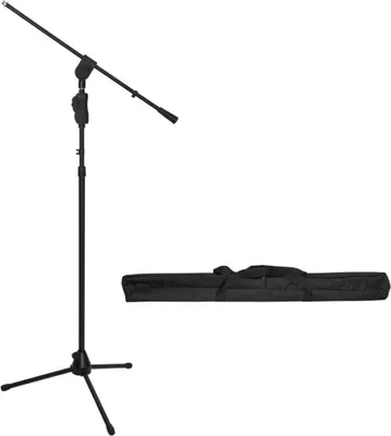 Produktbild von OMNITRONIC Set Mikrofonstativ MS-3 schwarz + Tasche