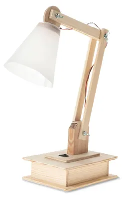 Immagine prodotto di Kit di costruzione in legno "Lampada da tavolo" Kit di artigianato elettronico