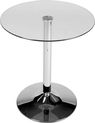 Produktbild von Glastisch 70, Basis aus Metall, 70x60x60 cm