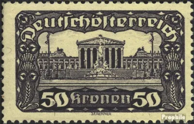 Produktbild von Briefmarken Österreich 1919 Mi 292A gestempelt Freimarken