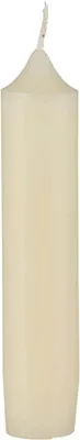 Produktbild von IB Laursen 1 Stück Stab Kerzen Kerze CREME natur Leuchter Spitz Tafel H=11cm