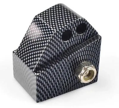 Immagine prodotto di Kit di sollevamento CNC 2 fori carbon look per Piaggio