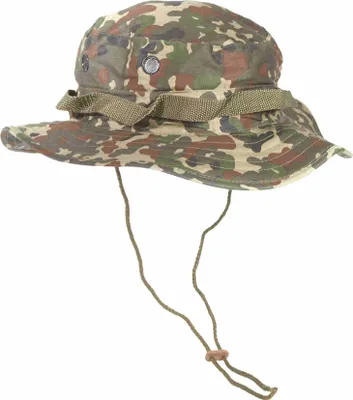 Produktbild von MIL-TEC Dschungelhut US Typ flecktarn Buschhut Tropenhut Sonnenhut Anglerhut Hut L (59-60)