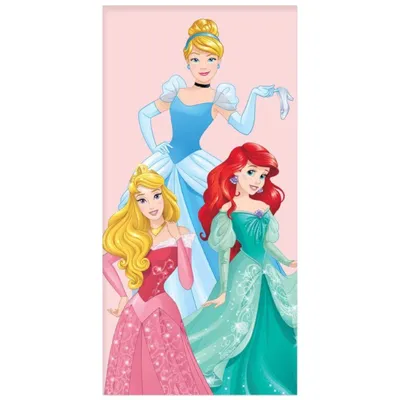 Produktbild von Disney Princess Duschtuch Strandtuch Badetuch 70 x 140 cm
