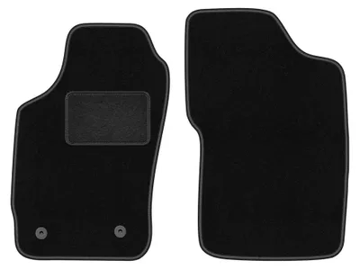 Immagine prodotto di Tappetini anteriori in moquette per Peugeot 205 1983-1998 (hatchback) – 2 pezzi, neri, su misura – Wielganizator LUX