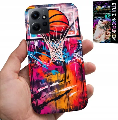 Obrázek produktu pro Pouzdro Pro Xiaomi Note 12 4G - Basketball Nba Street Graffiti Basket Fan